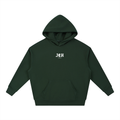 Cross Design Boxy Heavyweight Hoodie